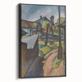 Modern Wall Art: Outskirts of Košice – Abstract Landscape Masterpiece