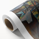 Modern Wall Art: Outskirts of Košice – Abstract Landscape Masterpiece