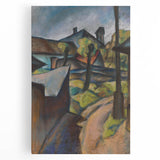 Modern Wall Art: Outskirts of Košice – Abstract Landscape Masterpiece