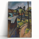 Modern Wall Art: Outskirts of Košice – Abstract Landscape Masterpiece