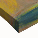 Modern Wall Art – Vibrant Village Landscape with Church