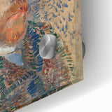 Impressionism Wall Art - Self-Portrait with Pointillism (1887) by van Gogh