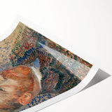 Impressionism Wall Art - Self-Portrait with Pointillism (1887) by van Gogh