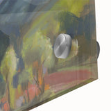 Modern Wall Art – Lush Spring Landscape with Vibrant Colors