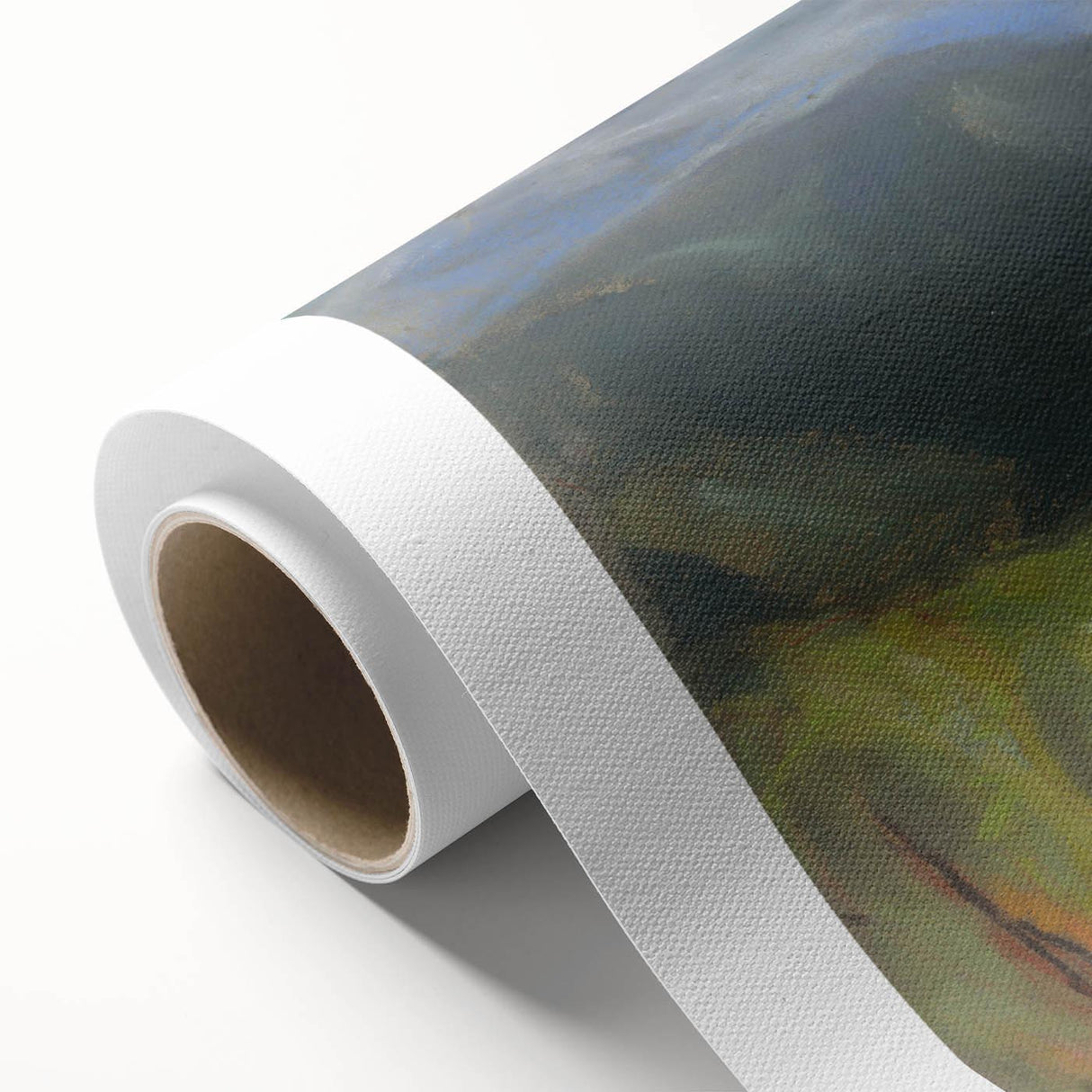 Modern Wall Art – Lush Spring Landscape with Vibrant Colors