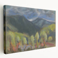 Modern Wall Art – Lush Spring Landscape with Vibrant Colors