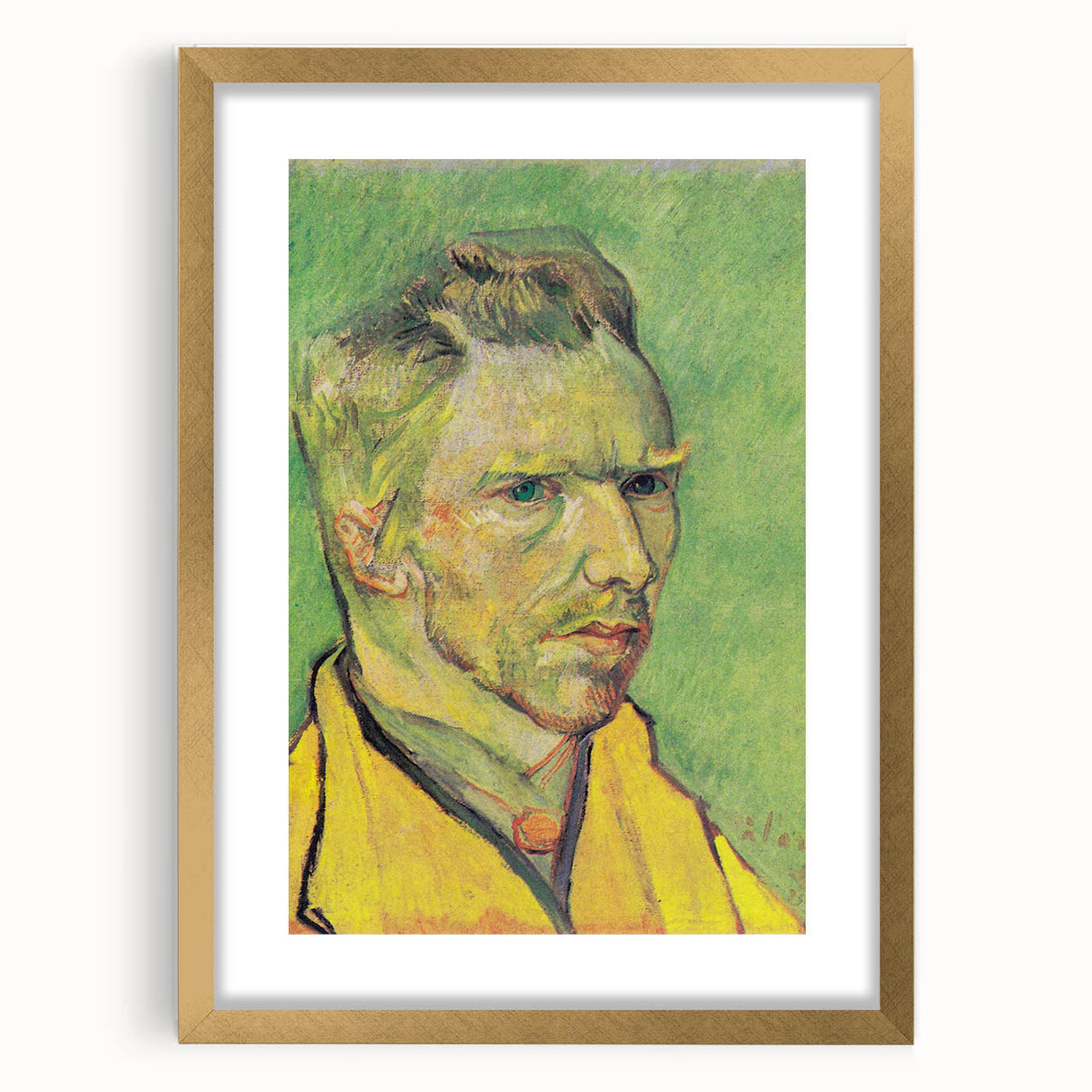 Impressionism Wall Art: Van Gogh’s 1888 Self-Portrait Masterpiece