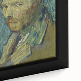 Impressionism Wall Art: Van Gogh’s 1889 Self-Portrait in Blue Tones