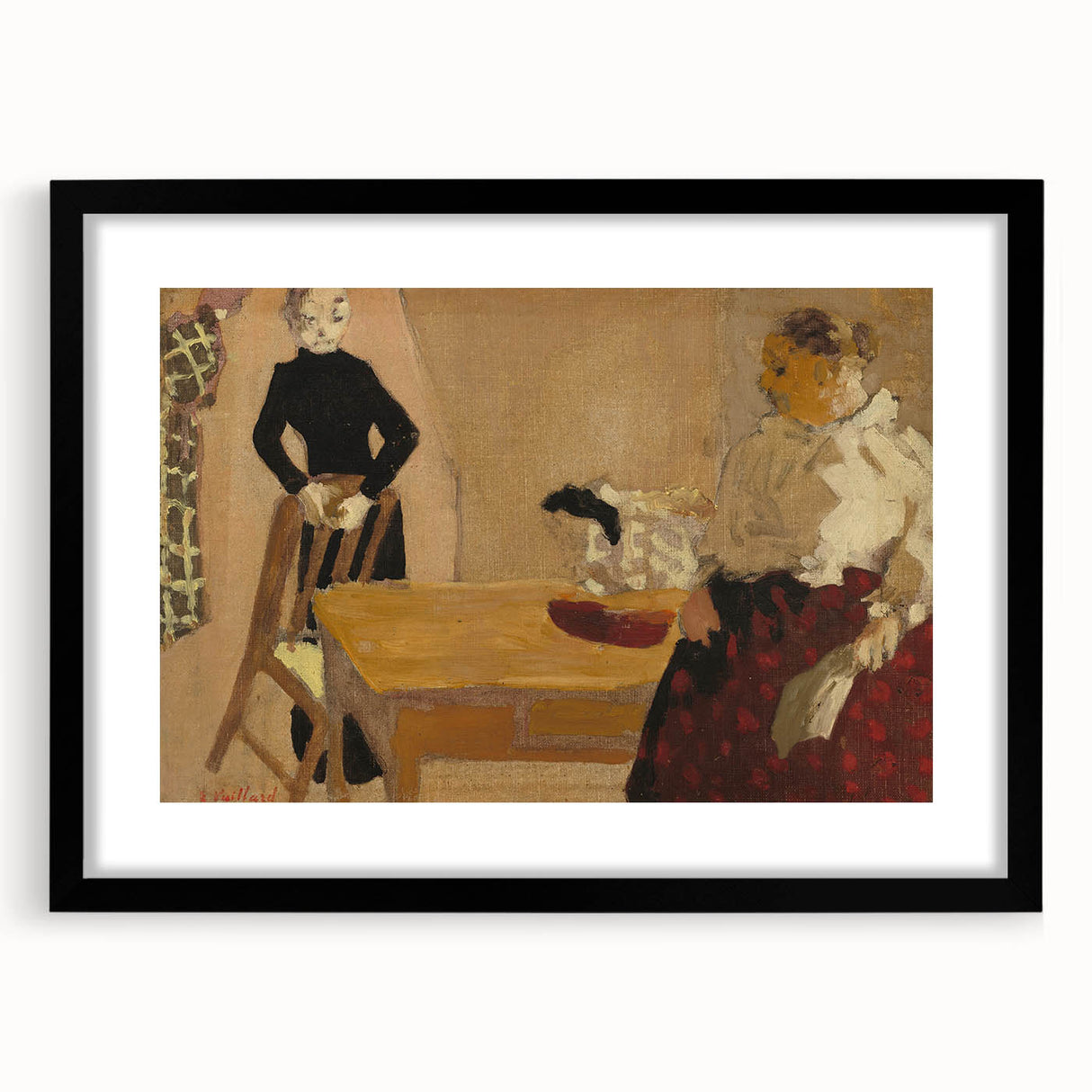 Modern Wall Art – Intimate Interior Scene with Elegant Tones