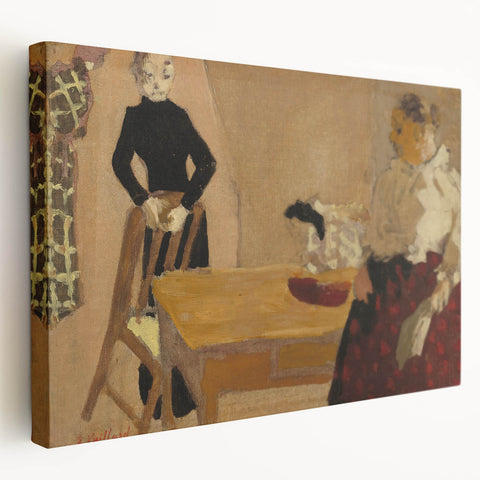 Modern Wall Art – Intimate Interior Scene with Elegant Tones