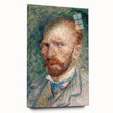 Impressionist Portrait: Van Gogh’s 1889 Self-Portrait in Soft Hues