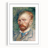 Impressionist Portrait: Van Gogh’s 1889 Self-Portrait in Soft Hues