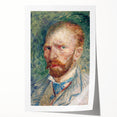 Impressionist Portrait: Van Gogh’s 1889 Self-Portrait in Soft Hues