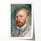 Impressionist Portrait: Van Gogh’s 1889 Self-Portrait in Soft Hues