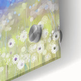 Modern Dining Room Art – Elegant Floral Canvas Wall Decor