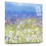 Modern Dining Room Art – Elegant Floral Canvas Wall Decor