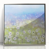 Modern Dining Room Art – Elegant Floral Canvas Wall Decor