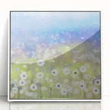 Modern Dining Room Art – Elegant Floral Canvas Wall Decor