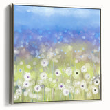 Modern Dining Room Art – Elegant Floral Canvas Wall Decor