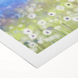 Modern Dining Room Art – Elegant Floral Canvas Wall Decor