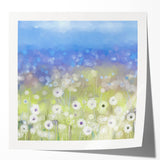 Modern Dining Room Art – Elegant Floral Canvas Wall Decor