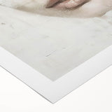 Abstract figurative wall art on rolled canvas showcasing vibrant colors and fluid shapes, ideal for modern home decor. Comes securely packaged for delivery.