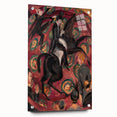 Expressionist Art: Circus Rider by Kirchner Vibrant Canvas Print