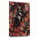 Expressionist Art: Circus Rider by Kirchner Vibrant Canvas Print