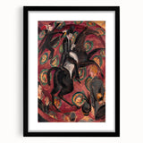 Expressionist Art: Circus Rider by Kirchner Vibrant Canvas Print