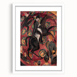 Expressionist Art: Circus Rider by Kirchner Vibrant Canvas Print