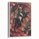 Expressionist Art: Circus Rider by Kirchner Vibrant Canvas Print