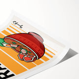 Extra large wall art featuring line art flowers in black on a white background, ideal for large living room decor.