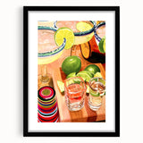 Extra large abstract art print featuring textured, colorful swirls on a black framed canvas, suitable for living room decor.