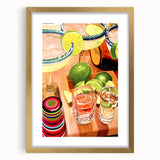 Extra large abstract art print with textured patterns in gold and black, framed with a mat, suitable for living room decor.