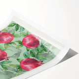 Extra large wall art featuring line art flowers in black on a white background, ideal for large living room wall decor.