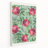 Large canvas print featuring assorted vibrant fruits, ideal for kitchen wall art.