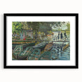Impressionist Riverside Scene - Monet's Bathers at La Grenouillère Print