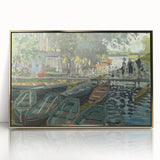 Impressionist Riverside Scene - Monet's Bathers at La Grenouillère Print