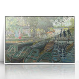 Impressionist Riverside Scene - Monet's Bathers at La Grenouillère Print