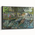 Impressionist Riverside Scene - Monet's Bathers at La Grenouillère Print