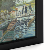 Impressionist Riverside Scene - Monet's Bathers at La Grenouillère Print