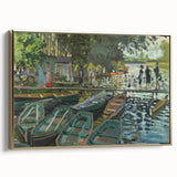 Impressionist Riverside Scene - Monet's Bathers at La Grenouillère Print