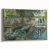 Impressionist Riverside Scene - Monet's Bathers at La Grenouillère Print