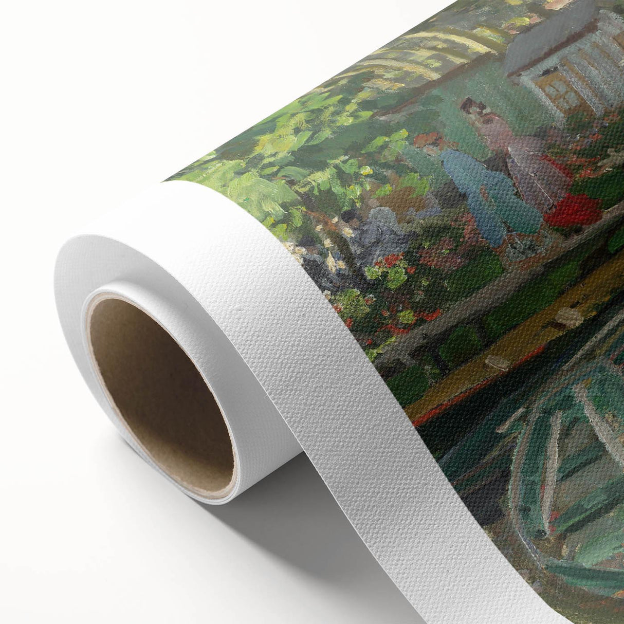 Impressionist Riverside Scene - Monet's Bathers at La Grenouillère Print