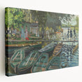 Impressionist Riverside Scene - Monet's Bathers at La Grenouillère Print