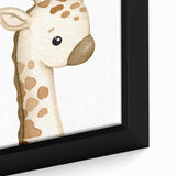 Rolled Paper Art Prints for Kids – Cute Giraffe Watercolor