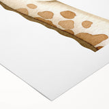 Rolled Paper Art Prints for Kids – Cute Giraffe Watercolor