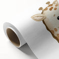 Rolled Paper Art Prints for Kids – Cute Giraffe Watercolor