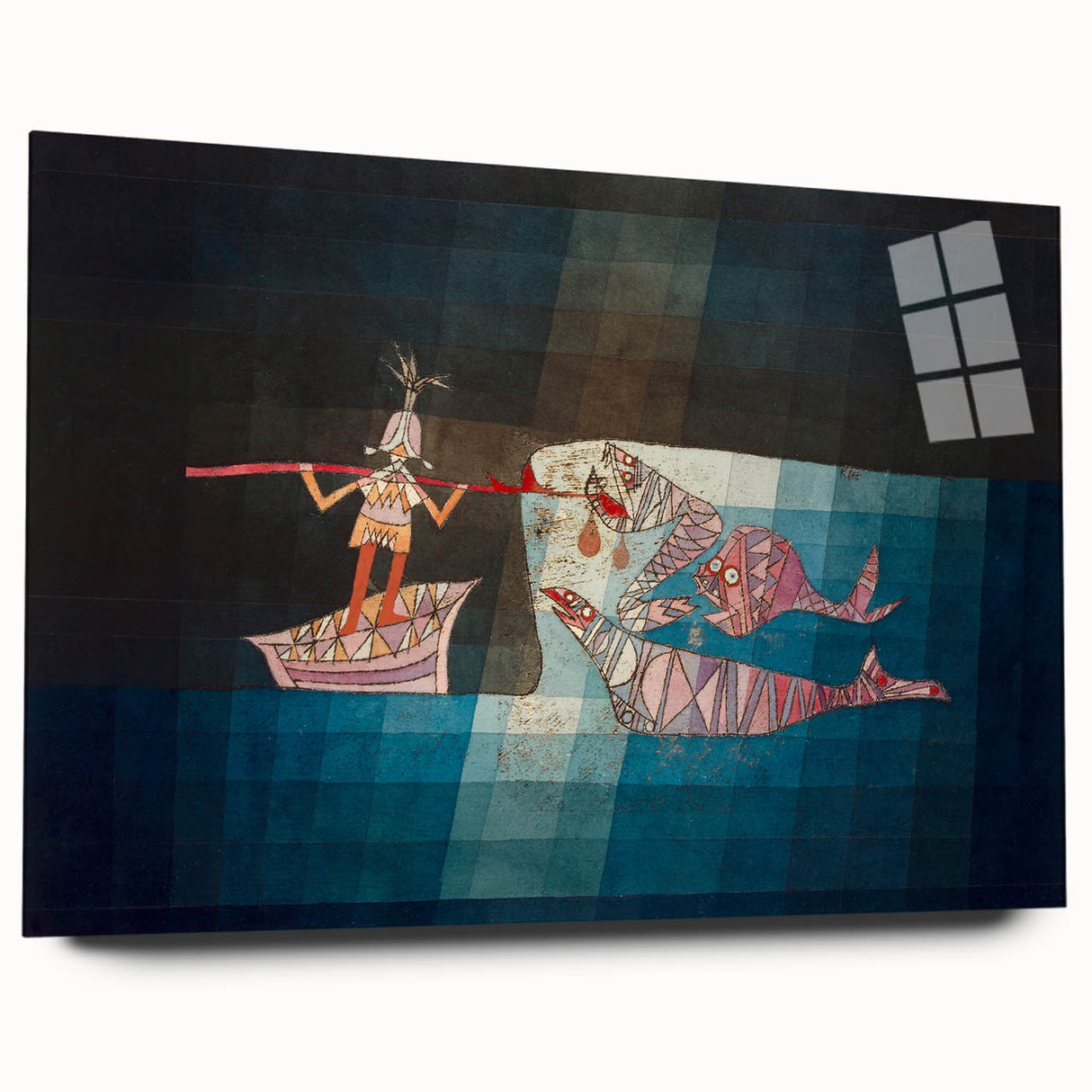 Modern Wall Art: Paul Klee’s Whimsical Seafarers Battle Scene