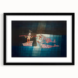 Modern Wall Art: Paul Klee’s Whimsical Seafarers Battle Scene